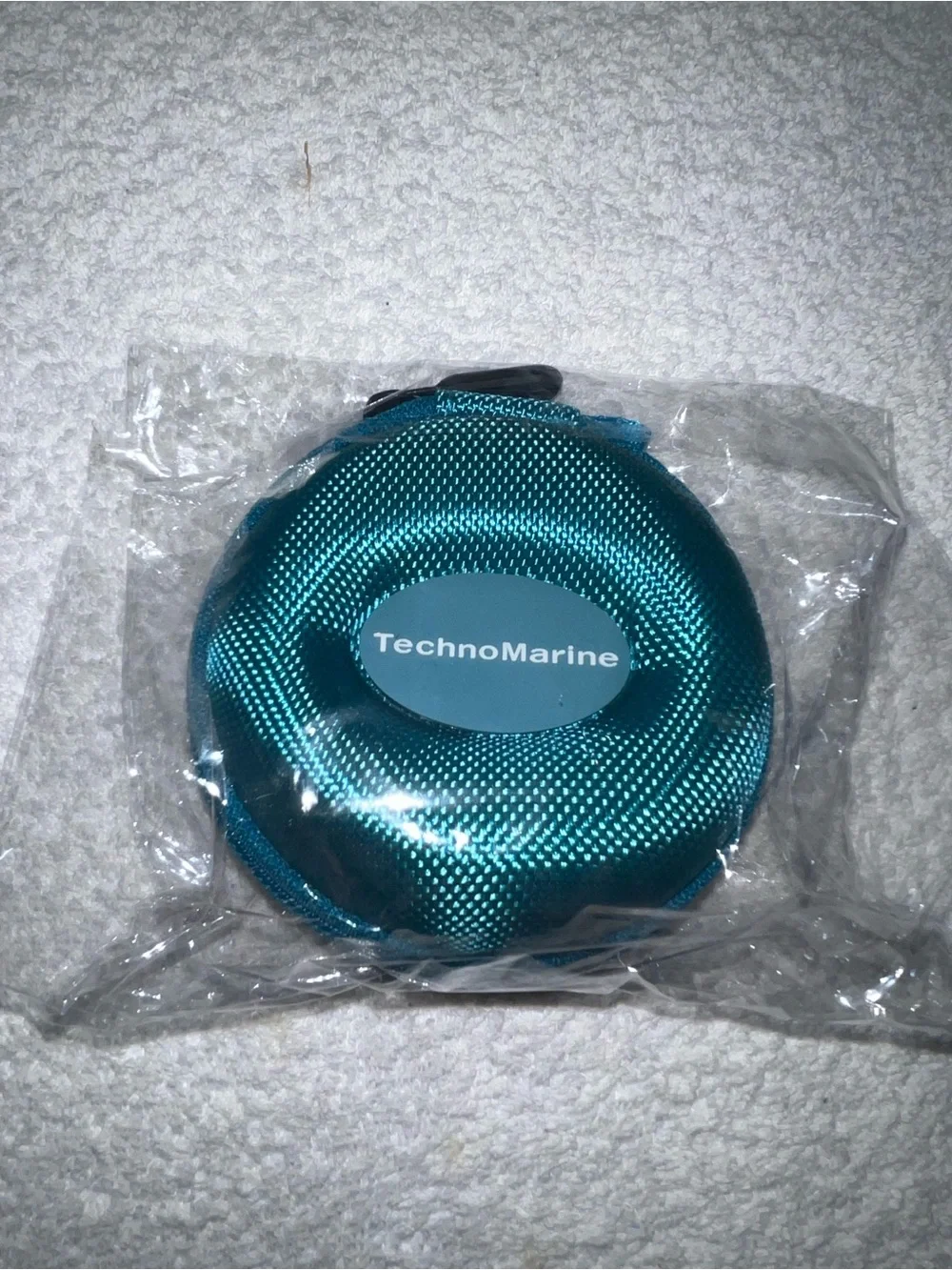 TechnoMarine Turquoise Impact-Resistant Ballistic Nylon Watch Travel Case